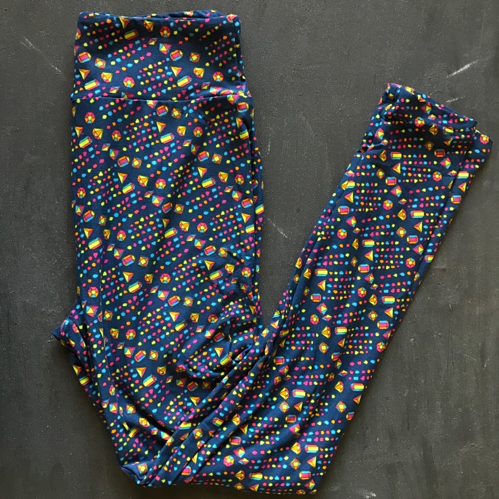 Lularoe OS leggings Gem Patterns